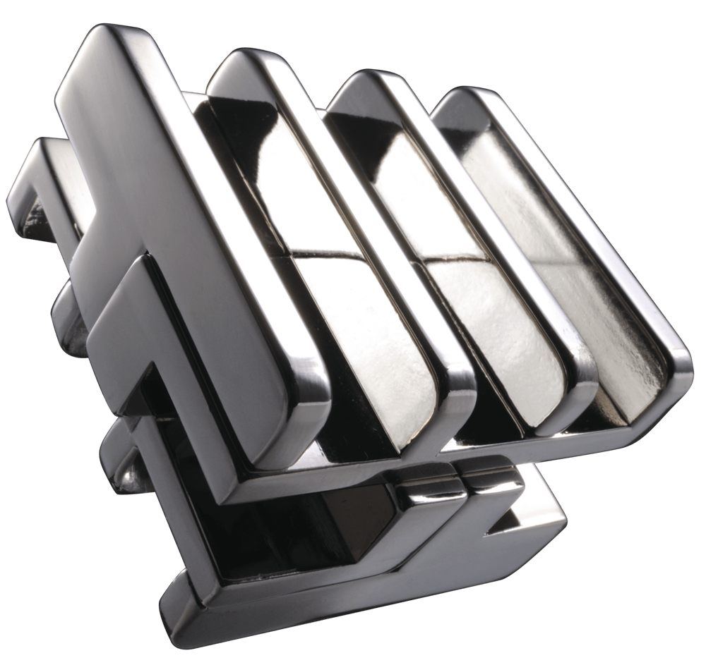 Huzzle Metallpuzzle Cast Rattle Level Schwierigkeitsgrad 5 Geschenkset 